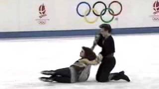 1992 Olympics Marina Klimova amp Sergei Ponomarenko Free Dance CBS [upl. by Anatlus]