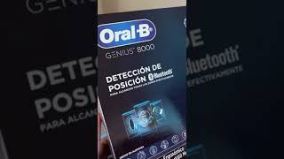 Cepillo de dientes inteligente Oral B Genius 8000 ¡WOW [upl. by Latsyrc]