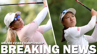 INCREDIBLE JODI EWART SHADOFF amp CHUNWEI WU MAKE ACES IN AMUNDI EVIAN CHAMPIONSHIP🏌🏽LPGA TOUR NEWS [upl. by Annayad]