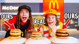 WE MADE MCDONALDS AT HOME wThe Norris Nuts [upl. by Ahsaz838]