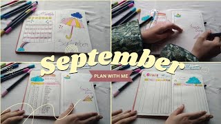 Plan with me  September 2024 bullet journal setup [upl. by Cordalia]