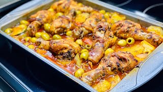 MA MEILLEURE MARINADE DE POULET AU FOUR POUR UN DÎNER COMPLET🧑🏻‍🍳🍗 Deli Cuisine [upl. by Asiluj]