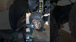 Stuck Brake Rotors How to Remove and Prevent Rust brakerepair [upl. by Guy]