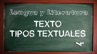 TEXTO Y TIPOS DE TEXTO [upl. by Derriey731]