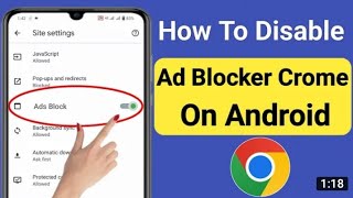 Adblock chrome  adblock android 2024  chrome ads block [upl. by Ruford]