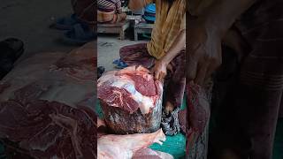 A Special Butchershorts reels Amazing beef viral power village market food fresh [upl. by Smailliw]