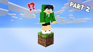 Minecraft But Esoni Can Only get One Block Ep2 Tagalog [upl. by Brelje84]