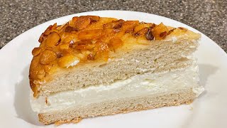 Bienenstich or Bee Sting cake see Recipe on website below [upl. by Laural]