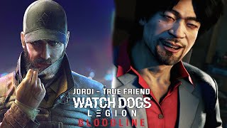 Watch Dogs Legion Bloodline  Aiden Contacts and Thanks Jordi for Everything Ending Dialogues [upl. by Anabal]