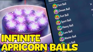 Can’t get any Apricorn Balls Try this EASY Item Printer hack [upl. by Ahsiele]