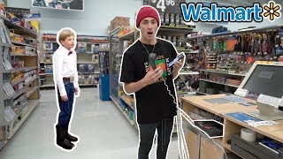 PLAYING THE WALMART YODELING KID ON THE INTERCOM AT WALMART EDM REMIX [upl. by Eibur]