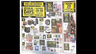 Dollar General Black Friday Ad Sale 2024 [upl. by Shandie]