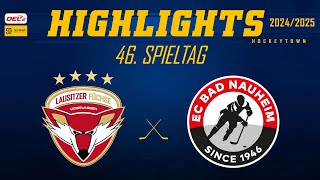 Lausitzer Füchse vs EC Bad Nauheim Game Highlights [upl. by Andres428]