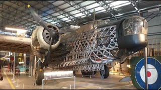 Inside Vickers Loch Ness Wellington Bomber Brooklands Museum UK [upl. by Reilly720]