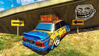 LA CARRERA TROLL MAS SUBJETIVA DE GTA 5 ONLINE [upl. by Afnin]