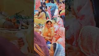 छठ पूजा Pooja Pandey ka Video ytshort shots trending [upl. by Eirrot]