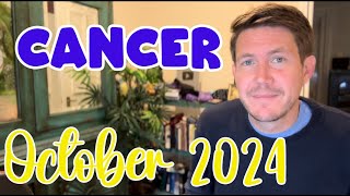 Cancer October 2024 Horoscope [upl. by Rhodie973]