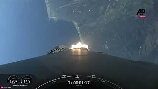 Space X Falcon 9 launches into space [upl. by Rundgren]