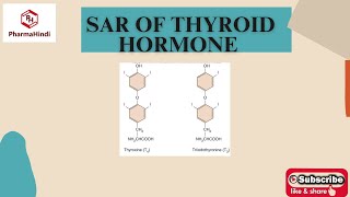 SAR of thyroid hormones 5th sem [upl. by Arianie]