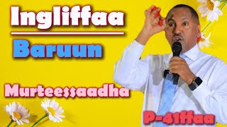 Jechoota guyyaa guyyaan fayyadmnu afaan ingliffaatiin Part 41ffaa [upl. by Frieda]