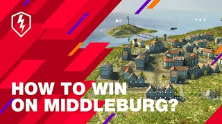 WoT Blitz Tutorial How to Win on the Middleburg Map [upl. by Naegem]