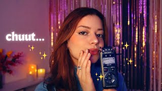 ASMR  Tous pleins de frissons avec ces mots déclencheurs TRÈS près du Tascam  blabla [upl. by Euqirne]