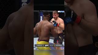 Miocic vs Ngannou 1 A Masterclass in Defense and Tactical Dominance UFC 220 shorts mma ufc [upl. by Olaf]