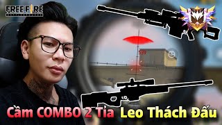 FREEFIRE • NAM LẦY Cầm COMBO 2 Cây Tỉa Leo Rank Thách Đấu [upl. by Primrosa]