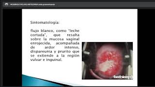 GINECOLOGIA III  CERVICITIS [upl. by Luella990]