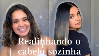 COMO BAIXAR O VOLUME DO CABELO  realinhamento capilar PSBeauty by Paola Santana [upl. by Hsatan993]