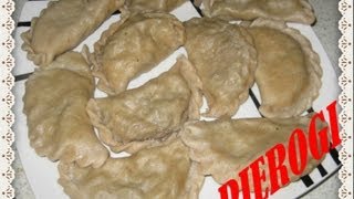 Gotowanie Pierogi z pieczarkami kurczakiem i miesem wolowym Jak zrobic [upl. by Giannini]