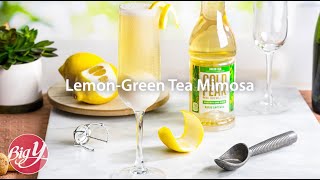 Lemon Green Tea Mimosa Recipe [upl. by Freddi241]