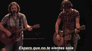 Eddie Vedder amp Johnny Depp  Society Subtitulado español [upl. by Attenborough932]