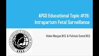 Intrapartum Fetal Surveillance [upl. by Llerrud]