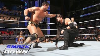 Roman Reigns vs Alberto Del Rio SmackDown December 10 2015 [upl. by Lorak299]