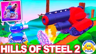 Hills Of Steel Gameplay 2  Gameplay Android  Mars Invader  Hills Of Steel 2 [upl. by Chaddy]