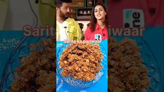 😋Ritesh Genelia all time favourite dish 🍲yt ytshorts saritakapariwaar [upl. by Imar94]