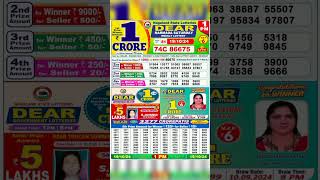 Nagaland State Lottery Result of Dear Morning 100 PM Live on Lottery Sambad [upl. by Comyns]