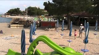 Crikvenica Hotel Omorika beach [upl. by Anaz]