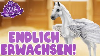 Mein MustangPegasus wird erwachsen 🦄 Star Equestrian PC [upl. by Gnaht734]