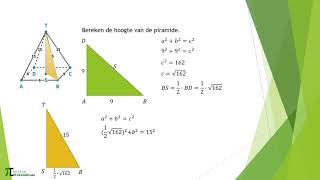 Pythagoras in ruimtefiguren [upl. by Sielen564]