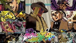 All HHA amp GHAJoJos Bizarre Adventure AllStar Battle R All Season 1 amp 2 Pass Characters Included [upl. by Wisnicki]