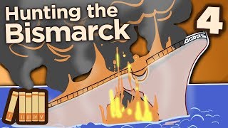 Hunting the Bismarck  Sink the Bismarck  Extra History  Part 4 [upl. by Auqinimod727]