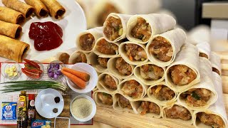 Lumpiang Shanghai  Crispy Filipino Spring Rolls  125 Pieces [upl. by Oisangi553]