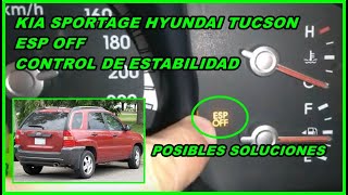 KIA SPORTAGE HYUNDAI TUCSON LUZ ESP ENCENDIDA [upl. by Adnoel]