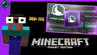 Best Client for Minecraft Pe  300 FPS mcpe client for lowend devices \ minecraft bedrock [upl. by Rolf]