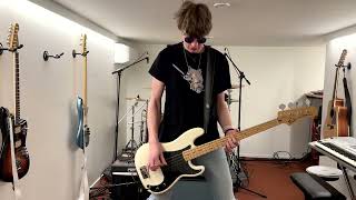 Ramones  I Dont Want To Grow Up Bass Cover [upl. by Haff]