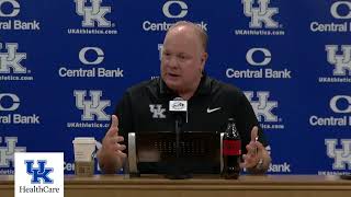 Live Now Coach Stoops PreSouth Carolina Press Conference presented by UKHealthCare [upl. by Hasile564]