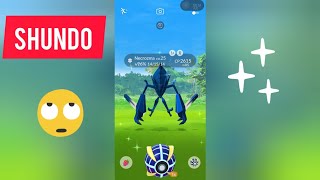 Finally some luck with Shiny Necrozma Raid  Pokemon Go pokemongo necrozma shinypokemon [upl. by Lyrad]