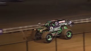 Adam Anderson in Grave Digger FULL Freestyle Monster Jam Hagerstown 2018 [upl. by Ijuy32]